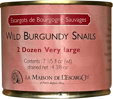 Escargots de Bourgogne Premium Wild Burgundy Snails