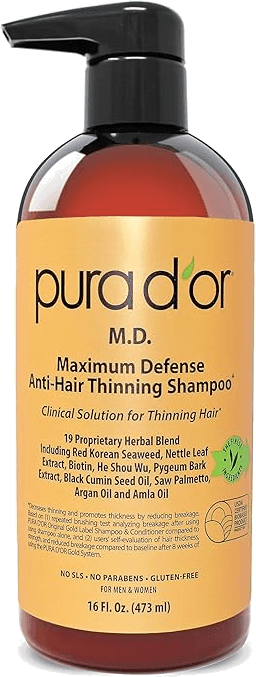 PURA D'OR MD Anti-Hair Thinning Shampoo